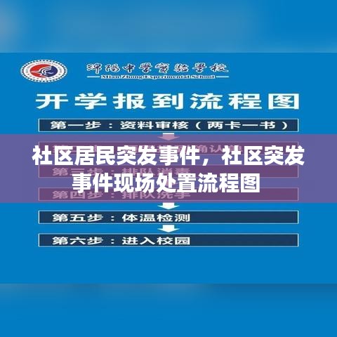 社区居民突发事件,社区突发事件现场处置流程图