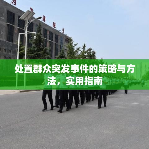 处置群众突发事件的策略与方法，实用指南