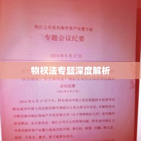 物权法专题深度解析