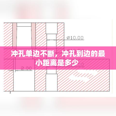 冲孔单边不断,冲孔到边的最小距离是多少