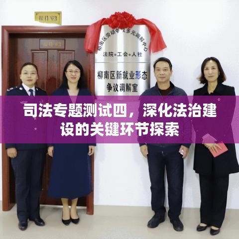 司法专题测试四，深化法治建设的关键环节探索