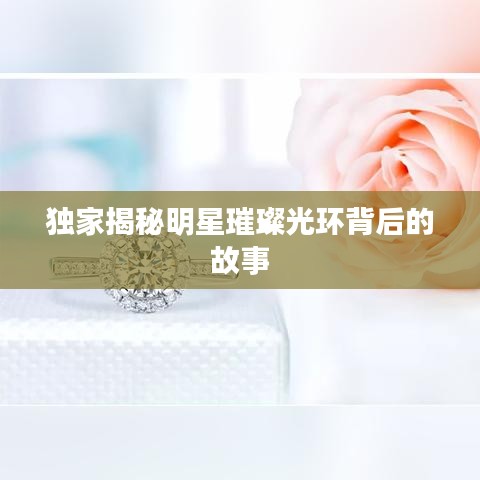 独家揭秘明星璀璨光环背后的故事