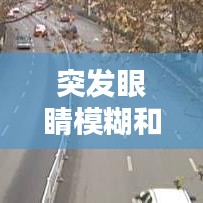 突发眼睛模糊和影子,眼睛模糊有影子