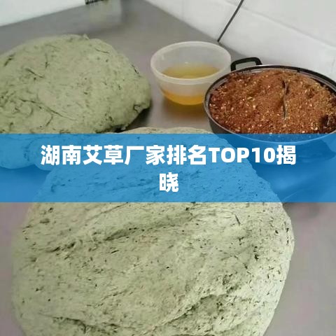 湖南艾草厂家排名TOP10揭晓