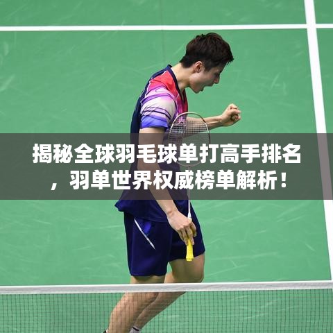 揭秘全球羽毛球单打高手排名,羽单世界权威榜单解析!