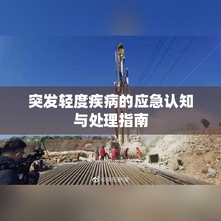 突发轻度疾病的应急认知与处理指南