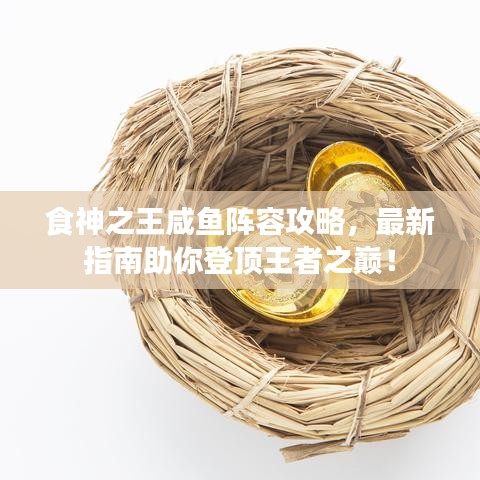 食神之王咸鱼阵容攻略,最新指南助你登顶王者之巅!
