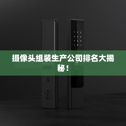 摄像头组装生产公司排名大揭秘!