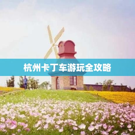 杭州卡丁车游玩全攻略