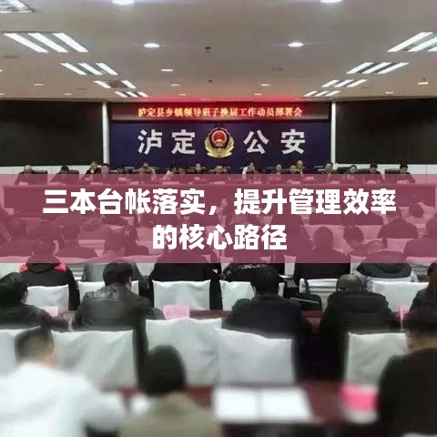 三本台帐落实,提升管理效率的核心路径