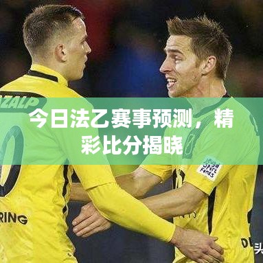 今日法乙赛事预测,精彩比分揭晓