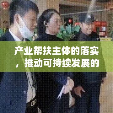 产业帮扶主体的落实，推动可持续发展的核心力量