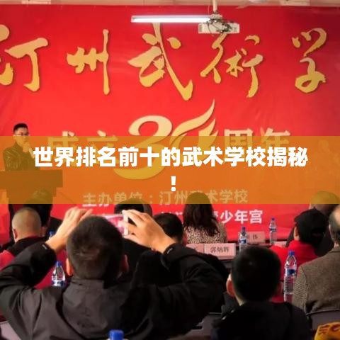 世界排名前十的武术学校揭秘!