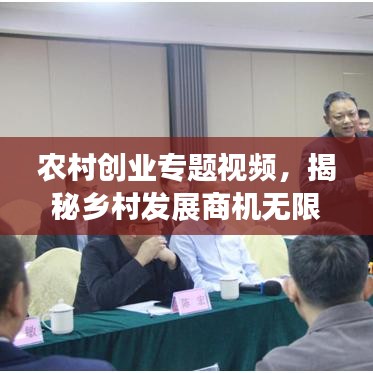 农村创业专题视频，揭秘乡村发展商机无限，开启财富大门！