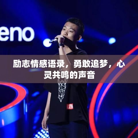 励志情感语录,勇敢追梦,心灵共鸣的声音