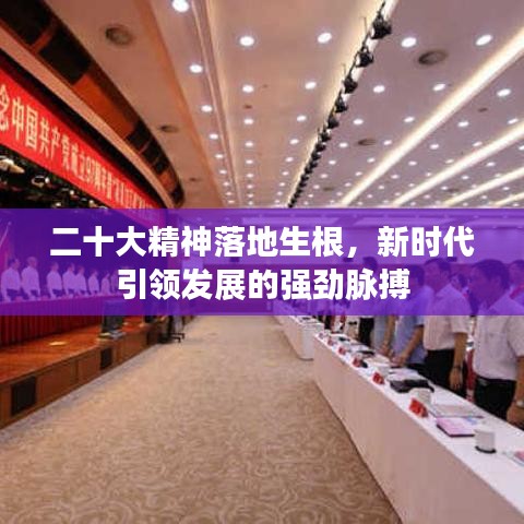 二十大精神落地生根,新时代引领发展的强劲脉搏