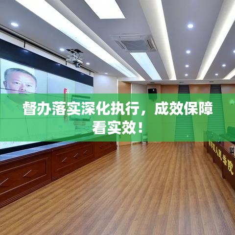 督办落实深化执行,成效保障看实效!
