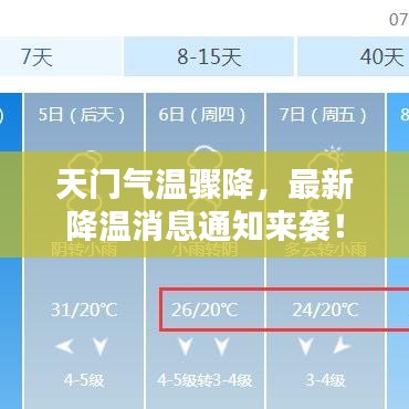 天门气温骤降,最新降温消息通知来袭!