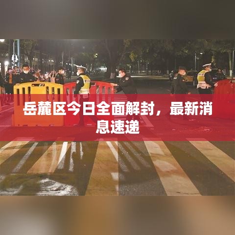 岳麓区今日全面解封,最新消息速递