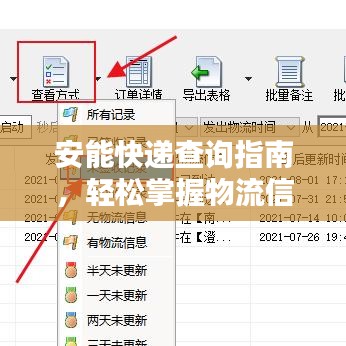 安能快递查询指南,轻松掌握物流信息,百度一搜即知