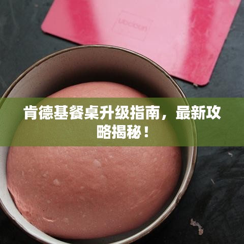 肯德基餐桌升级指南,最新攻略揭秘!