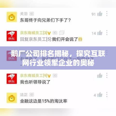 鹅厂公司排名揭秘，探究互联网行业领军企业的奥秘