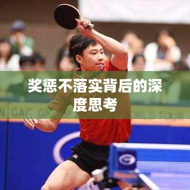 奖惩不落实背后的深度思考