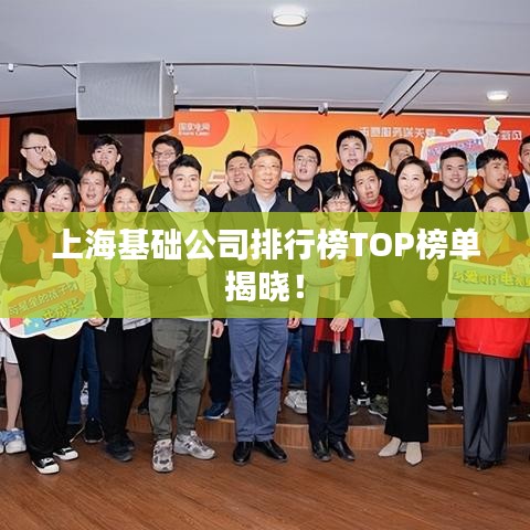上海基础公司排行榜TOP榜单揭晓！