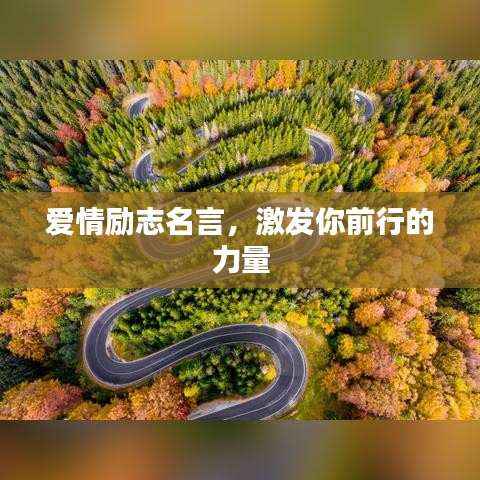 爱情励志名言，激发你前行的力量