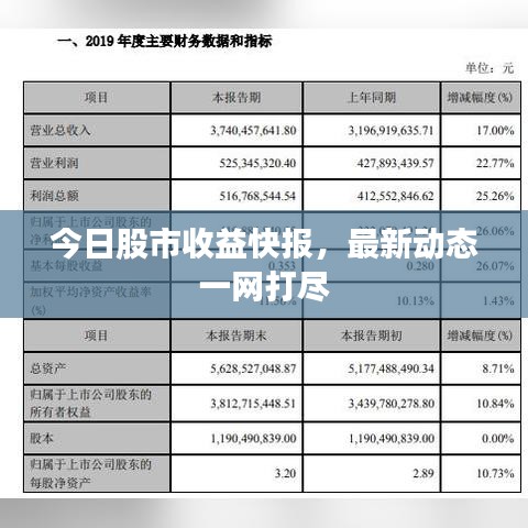 今日股市收益快报，最新动态一网打尽