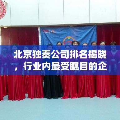 北京独奏公司排名揭晓，行业内最受瞩目的企业榜单！
