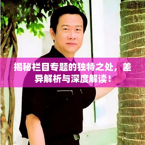揭秘栏目专题的独特之处，差异解析与深度解读！