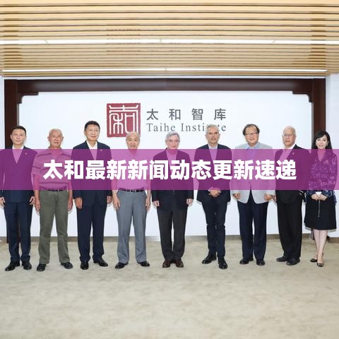 太和最新新闻动态更新速递