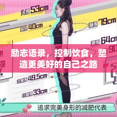 励志语录，控制饮食，塑造更美好的自己之路
