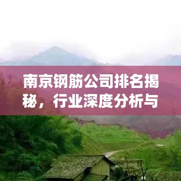 南京钢筋公司排名揭秘,行业深度分析与市场研究