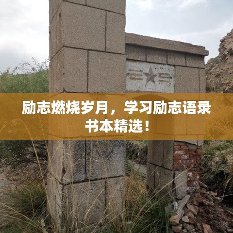 励志燃烧岁月,学习励志语录书本精选!