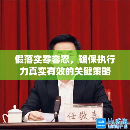 假落实零容忍,确保执行力真实有效的关键策略